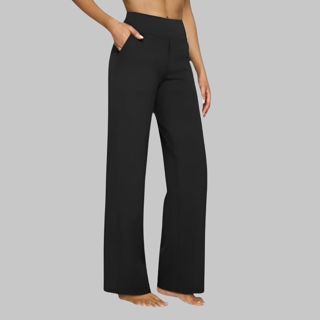 Calista | Elegante broek in zachte jersey