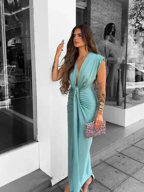 Cordelia | Elegante Drapé Jurk
