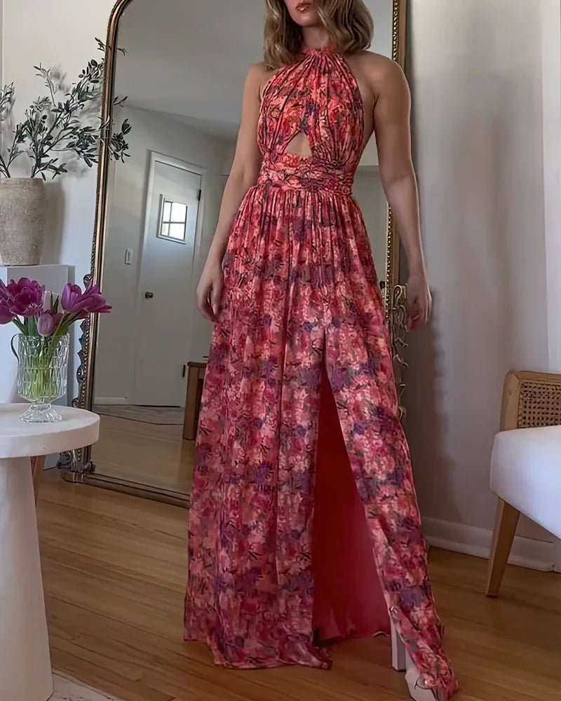 Luna | Maxi Jurk met Bloemenprint