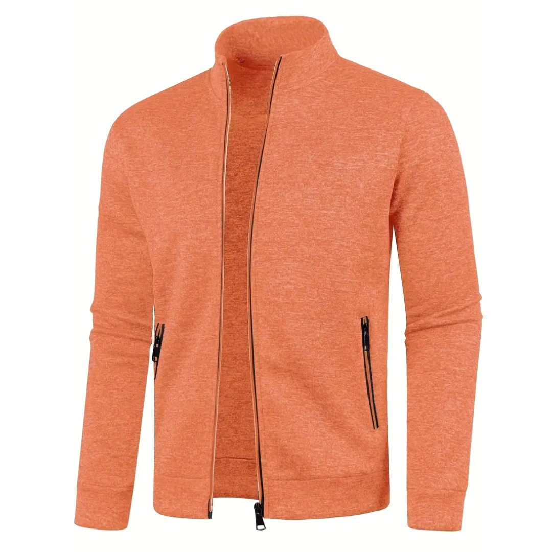 Charles | Klassiek Gebreid Vest met Rits