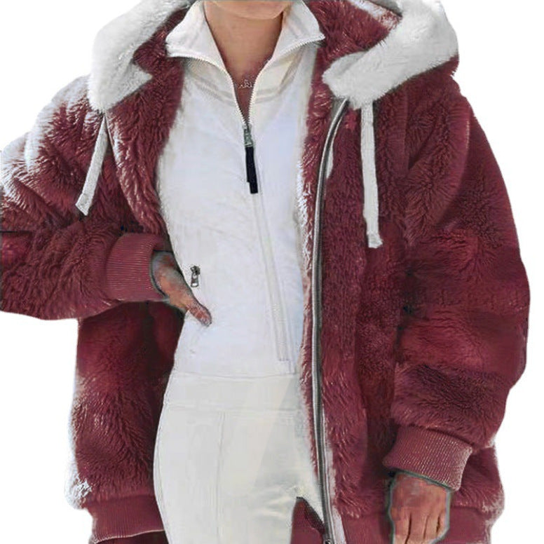 Alexa | Winterjas met capuchon en rits