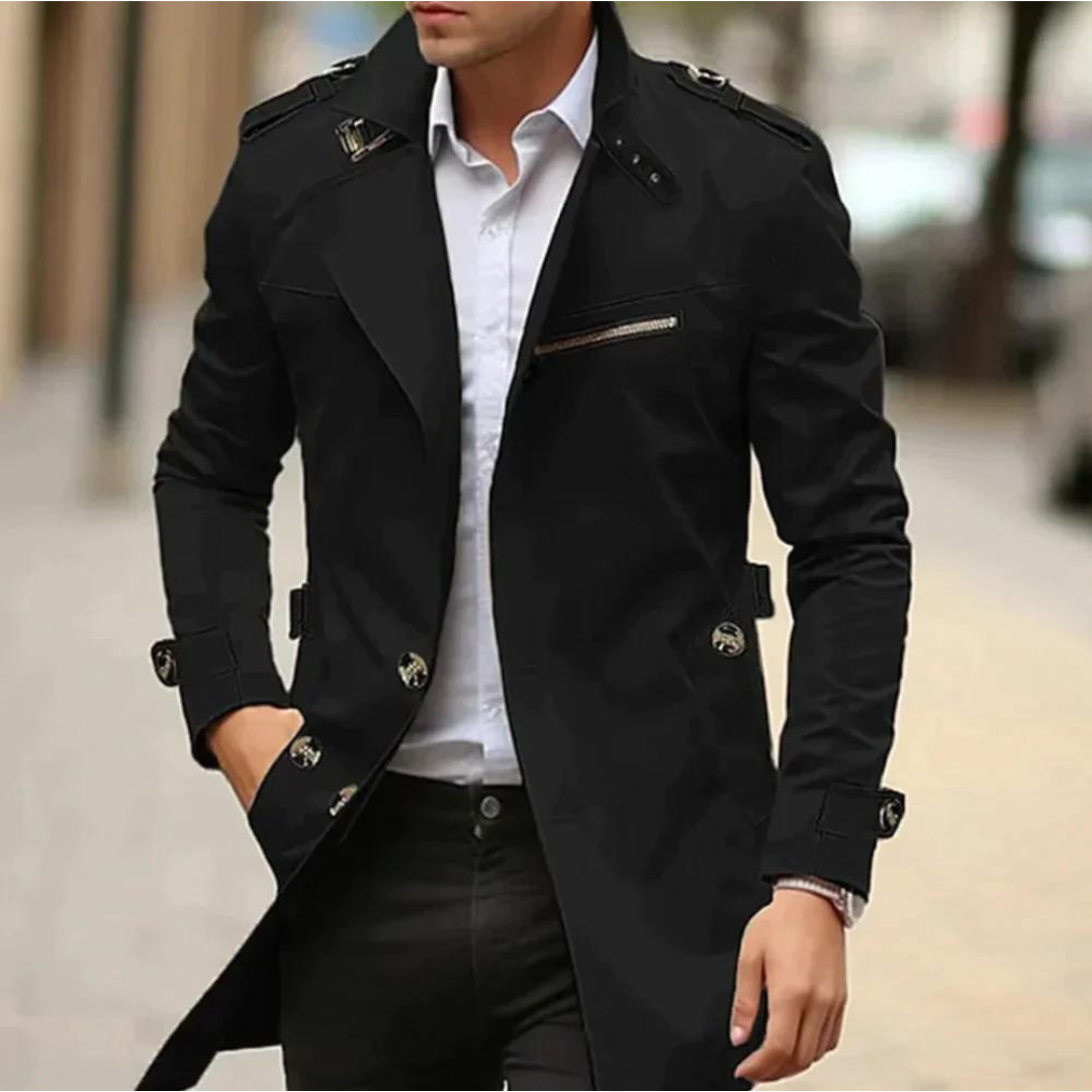 Dylan | Klassieke trenchcoat