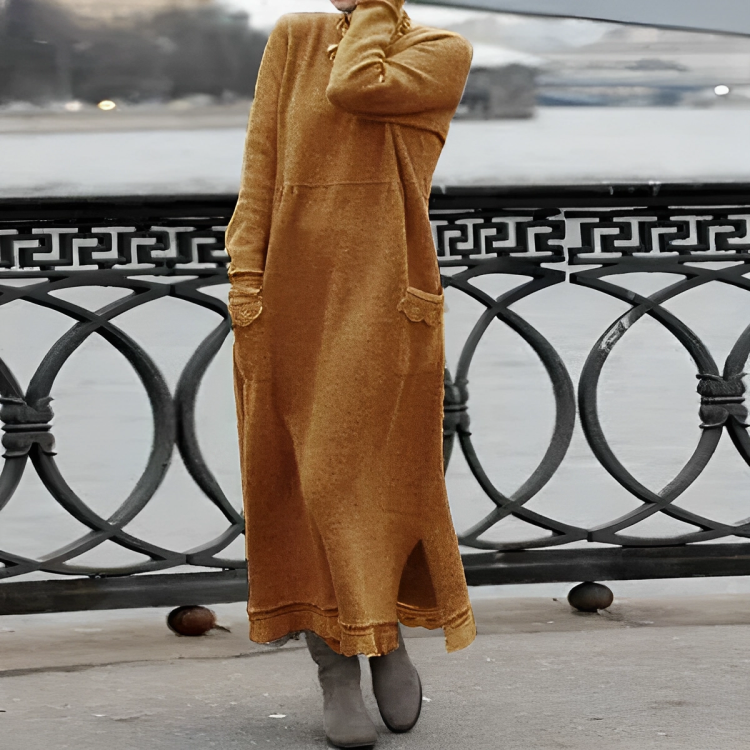 Greta | Comfortabele winterjurk