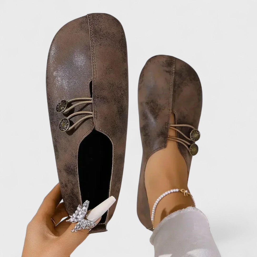 Lydia | Suede Orthopedische Loafers