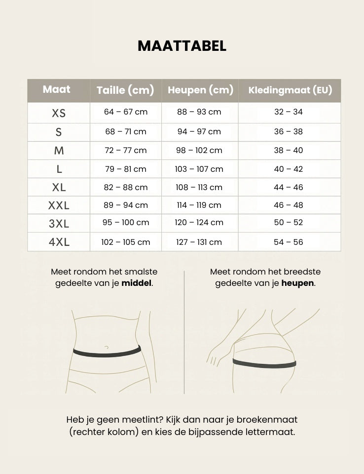 Kimmy | Naadloze shaping short met lift-effect