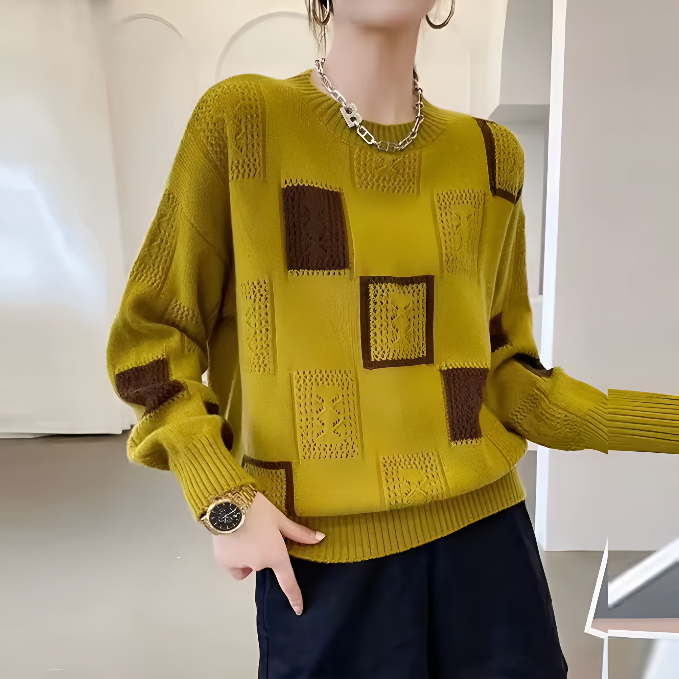 Alida | Gebreide trui