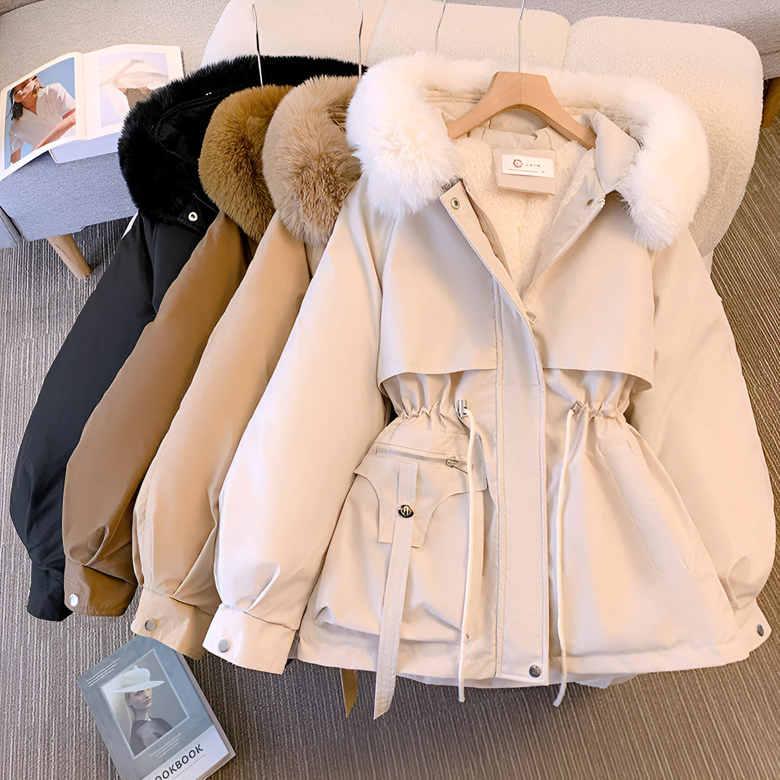 Agnes | Elegante winterjas