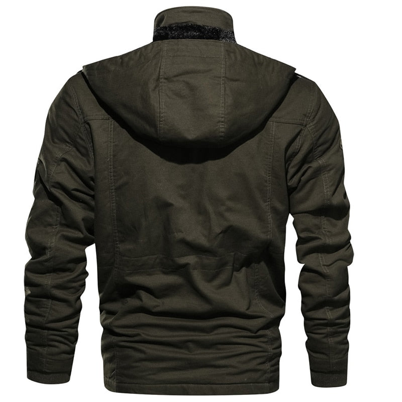 Laurens | Stijlvol en Comfortabel Herenjack met Afneembare Capuchon